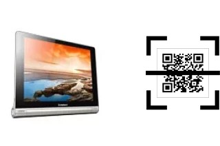 How to read QR codes on a Lenovo Yoga Tablet 10?