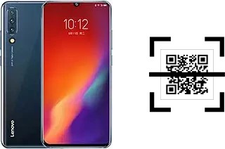 How to read QR codes on a Lenovo Z6?