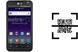 How to read QR codes on a LG Esteem MS910?