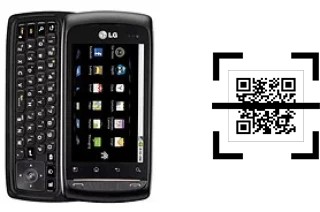 How to read QR codes on a LG Axis?