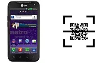 How to read QR codes on a LG Connect 4G MS840?