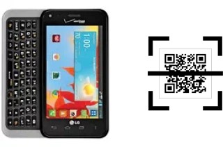 How to read QR codes on a LG Enact VS890?