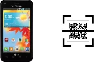 How to read QR codes on a LG Enact?