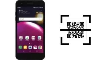 How to read QR codes on a LG Fortune 2?