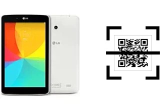 How to read QR codes on a LG G Pad 8.0?