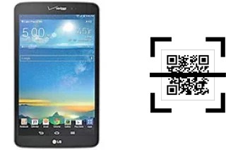 How to read QR codes on a LG G Pad 8.3 LTE?