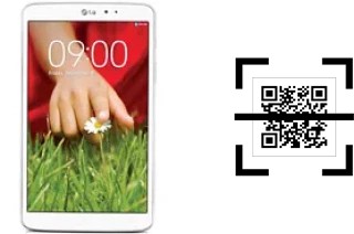 How to read QR codes on a LG G Pad 8.3?