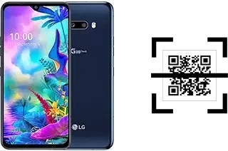 How to read QR codes on a LG G8X ThinQ?