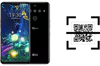 How to read QR codes on a LG V50 ThinQ 5G?