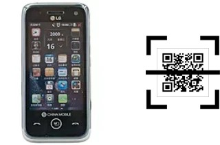 How to read QR codes on a LG GW880?