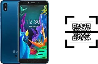 How to read QR codes on a LG K20 (2019)?