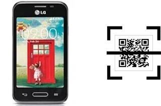 How to read QR codes on a LG L40 D160?