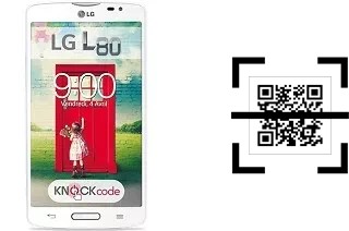 How to read QR codes on a LG L80?