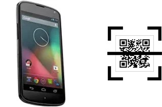 How to read QR codes on a LG Nexus 4 E960?