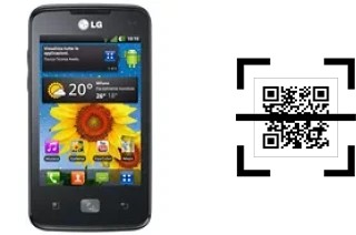 How to read QR codes on a LG Optimus Hub E510?