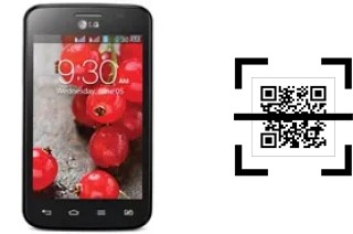 How to read QR codes on a LG Optimus L4 II Dual E445?