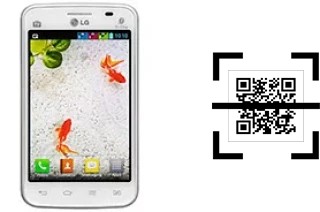 How to read QR codes on a LG Optimus L4 II Tri E470?