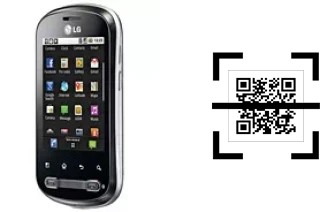 How to read QR codes on a LG Optimus Me P350?