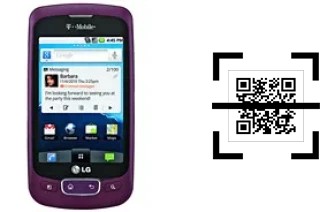 How to read QR codes on a LG Optimus T?