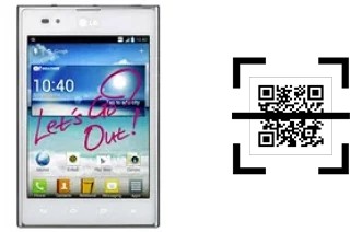 How to read QR codes on a LG Optimus Vu P895?