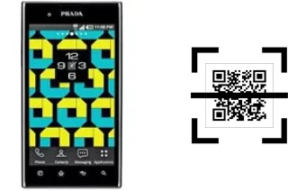 How to read QR codes on a LG Prada 3.0?