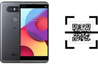 How to read QR codes on a LG Q8 (2017)?