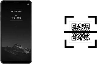 How to read QR codes on a LG Signature Edition 2018?