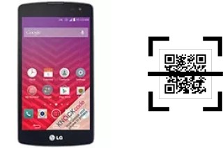 How to read QR codes on a LG Tribute?