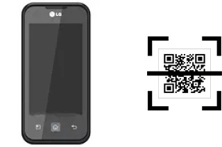 How to read QR codes on a LG Univa E510?