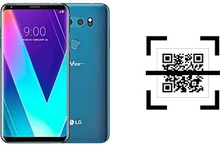 How to read QR codes on a LG V30S ThinQ?