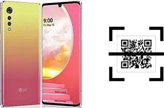 How to read QR codes on a LG Velvet?