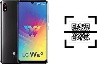 How to read QR codes on a LG W10 Alpha?