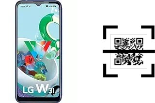 How to read QR codes on a LG W31?