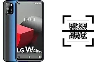 How to read QR codes on a LG W41 Pro?