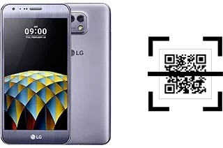 How to read QR codes on a LG X cam?