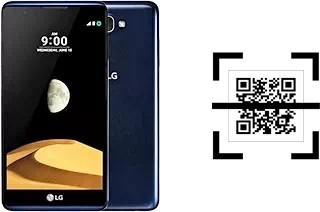 How to read QR codes on a LG X max?