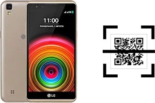 How to read QR codes on a LG X power?