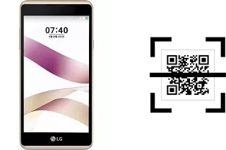 How to read QR codes on a LG X Skin?