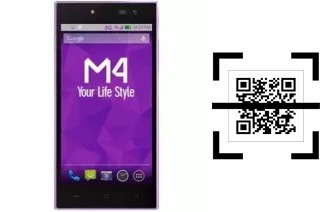 How to read QR codes on a M4Tel SS4345?