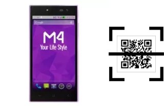 How to read QR codes on a M4Tel SS4350?