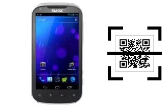 How to read QR codes on a Magic W710 Socrat?