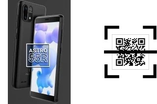 How to read QR codes on a Maxwest Astro 55r?