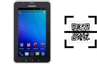 How to read QR codes on a Maxx TAB722?