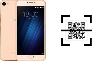 How to read QR codes on a Meizu U10?