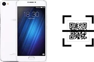 How to read QR codes on a Meizu U20?