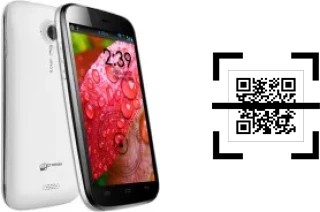 How to read QR codes on a Micromax A116 Canvas HD?