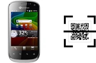 How to read QR codes on a Micromax A75?