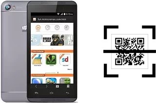 How to read QR codes on a Micromax Canvas Fire 4 A107?