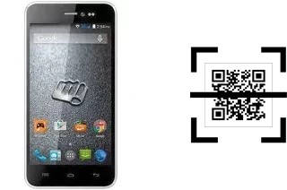 How to read QR codes on a Micromax Canvas Pep Q371?