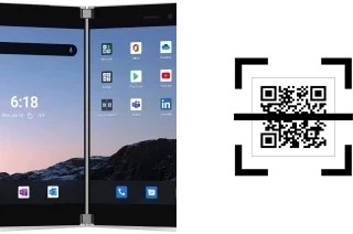 How to read QR codes on a Microsoft Surface Duo?